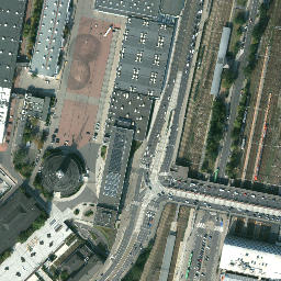 Satellite imagery of Poznań, PL