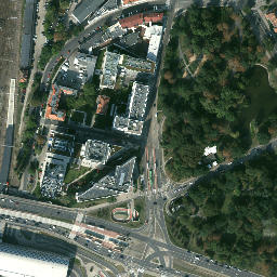 Satellite imagery of Poznań, PL
