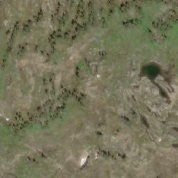 Satellite imagery of Mount Hogue, CA