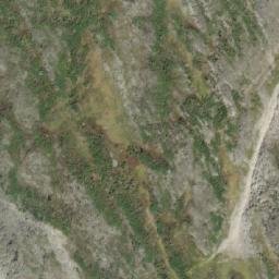 Satellite imagery of McGillivray Ridge, CA