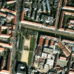 Satellite imagery of Potsdam City Palace, DE