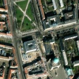 Satellite imagery of Potsdam City Palace, DE
