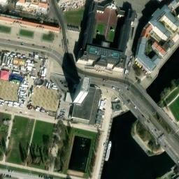 Satellite imagery of Potsdam City Palace, DE