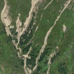 Satellite imagery of Poboktan Pass, CA