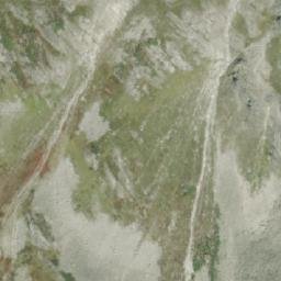 Satellite imagery of Athabasca Pass, CA