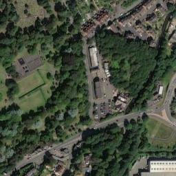 Satellite imagery of Caldwall Castle, GB