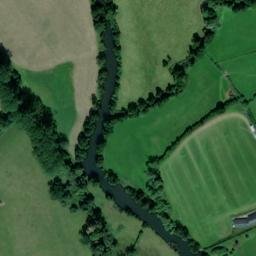 Satellite imagery of Ludlow Castle, GB