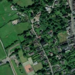 Satellite imagery of Ludlow Castle, GB