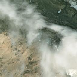 Satellite imagery of Sunwapta Peak, CA