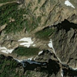 Satellite imagery of Oventop Peak, CA