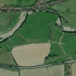 Satellite imagery of Stanage Farm Motte, GB