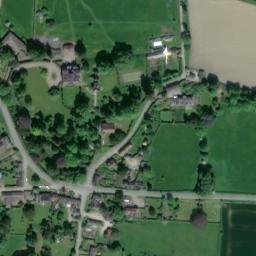 Satellite imagery of Brampton Bryan Castle, GB