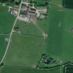 Satellite imagery of Brampton Bryan Castle, GB