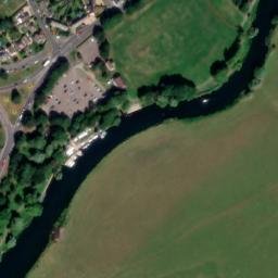 Satellite imagery of Huntingdon Castle, GB