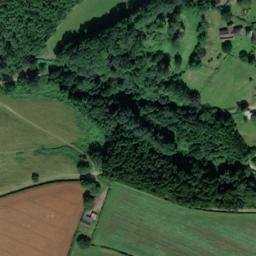Satellite imagery of Richards Castle Village Defences, GB