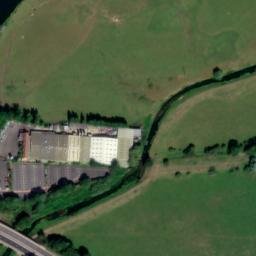 Satellite imagery of Huntingdon Castle, GB