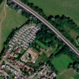 Satellite imagery of Huntingdon Castle, GB