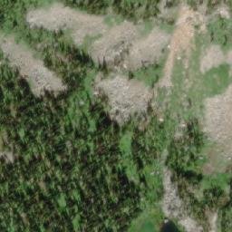 Satellite imagery of Azure Mountain, CA