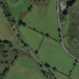 Satellite imagery of Ystrad Meurig Castle, GB