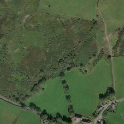 Satellite imagery of Ystrad Meurig Castle, GB
