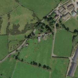 Satellite imagery of Ystrad Meurig Castle, GB