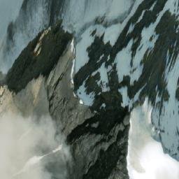 Satellite imagery of Mount Alberta, CA
