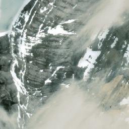 Satellite imagery of Mount Alberta, CA
