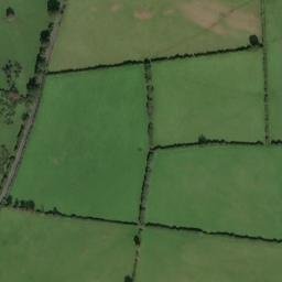 Satellite imagery of Ystrad Meurig Castle, GB