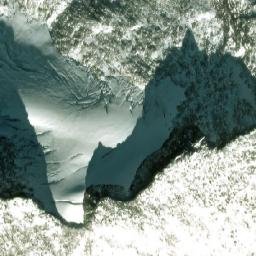 Satellite imagery of Mount Fougner, CA