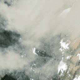 Satellite imagery of Mount Alberta, CA
