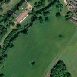Satellite imagery of Warwick Castle, GB