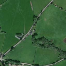 Satellite imagery of Kinnerton Court Motte, GB