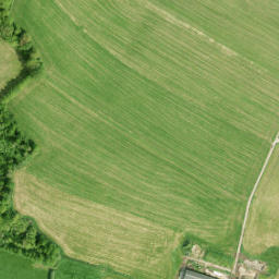 Satellite imagery of grenssteen voormalige grens gemeente Deventer, NL