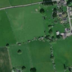 Satellite imagery of Kinnerton Court Motte, GB