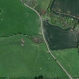 Satellite imagery of Kinnerton Court Motte, GB