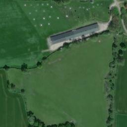 Satellite imagery of Kinnerton Court Motte, GB