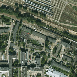 Satellite imagery of cairn, PL