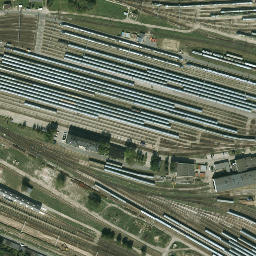 Satellite imagery of cairn, PL