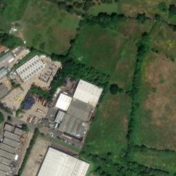 Satellite imagery of John of Gaunts Castle, GB