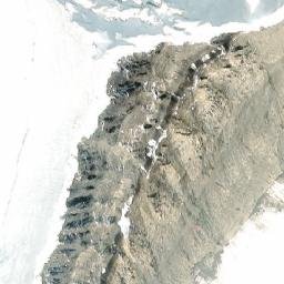 Satellite imagery of Mount Clemenceau, CA