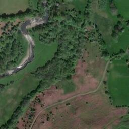 Satellite imagery of Cefnllys Castle, GB