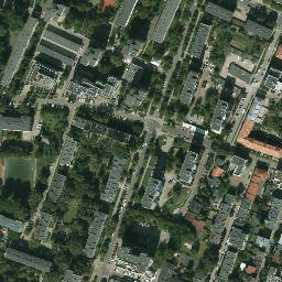 Satellite imagery of cairn, PL