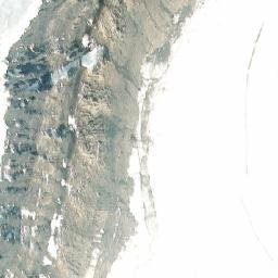 Satellite imagery of Mount Clemenceau, CA