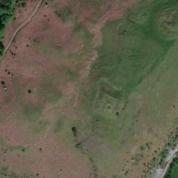 Satellite imagery of Cefnllys Castle, GB