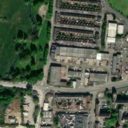 Satellite imagery of Northampton Castle, GB