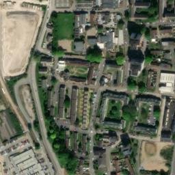 Satellite imagery of Northampton Castle, GB