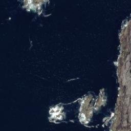 Satellite imagery of Cape Swaine, CA