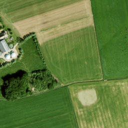 Satellite imagery of Grenssteen voormalige grens van Deventer, NL