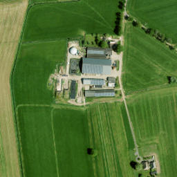 Satellite imagery of Grenssteen voormalige grens van Deventer, NL