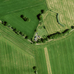 Satellite imagery of Grenssteen voormalige grens van Deventer, NL
